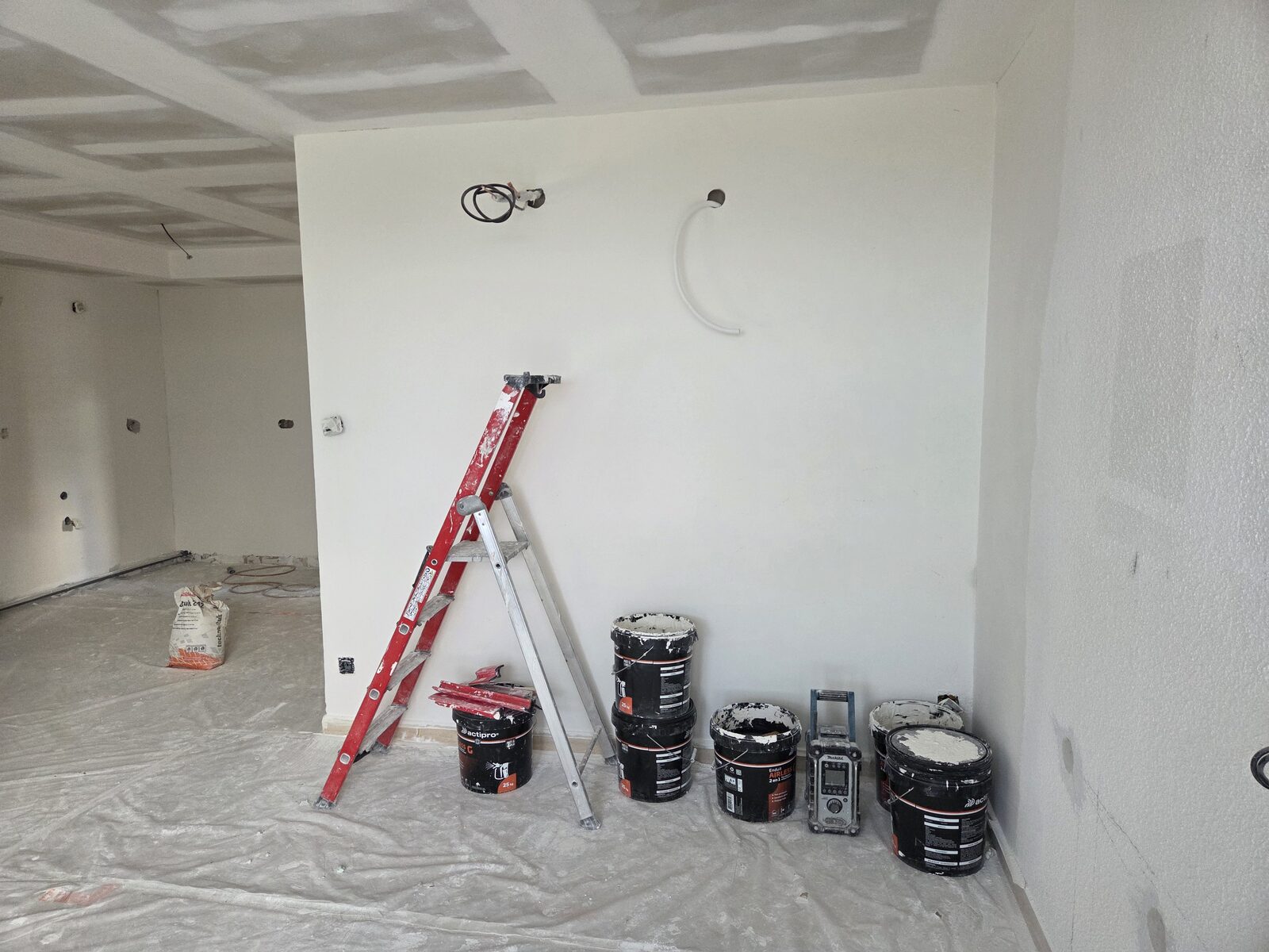 Préparation des supports avant mise en peinture